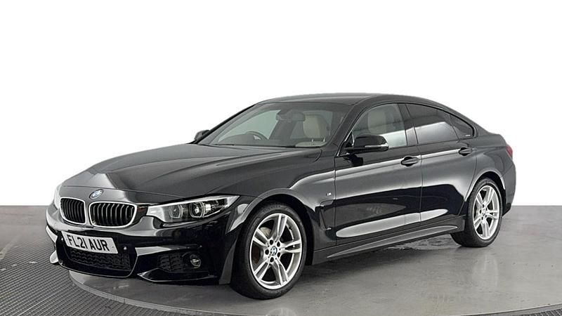 Black Used 2021 BMW 420 Gran Coupé M Sport Coupe | £19,220 (Super price) - Image 1/4