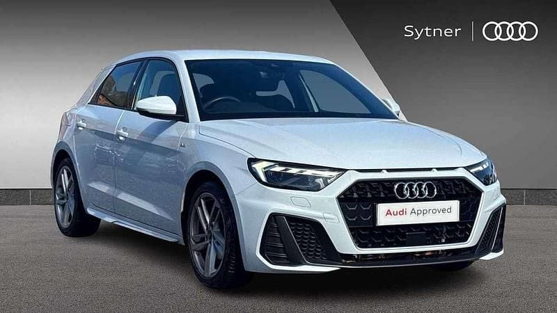 White Used 2022 Audi A1 S-Line Hatchback | £18,250 (Fair price) - Image 1/4