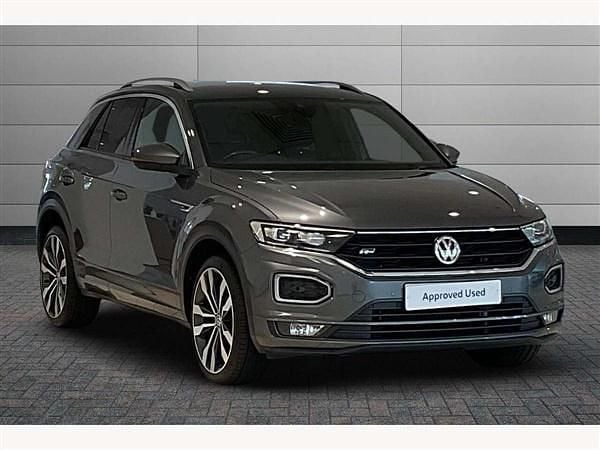 Grey Used 2019 VW T-Roc R-line SUV | £21,650 (Fair price) - Image 1/4