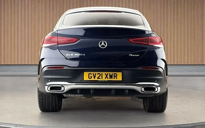 Used Mercedes GLE400 AMG Line Premium Plus 330 HP (242 kW) 2021 Blue SUV
