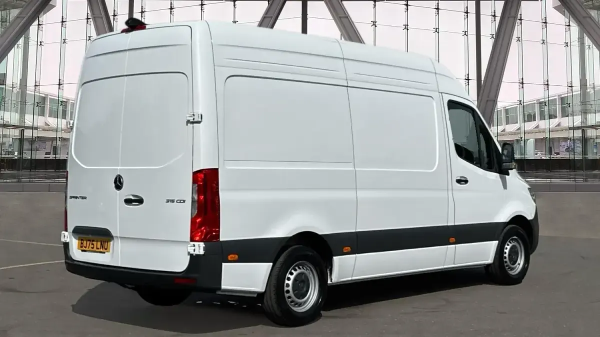 Used Mercedes Sprinter 150 HP (110 kW) 2025 White Van