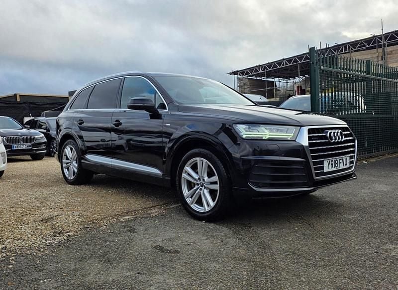 Used Audi Q7 S-Line 2018 Black SUV