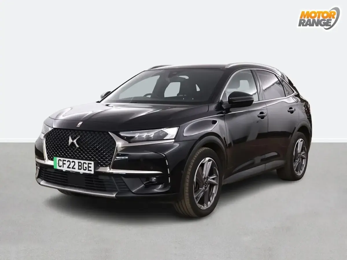 Used DS Automobiles DS7 Crossback Rivoli 225 HP (165 kW) 2022 Black SUV