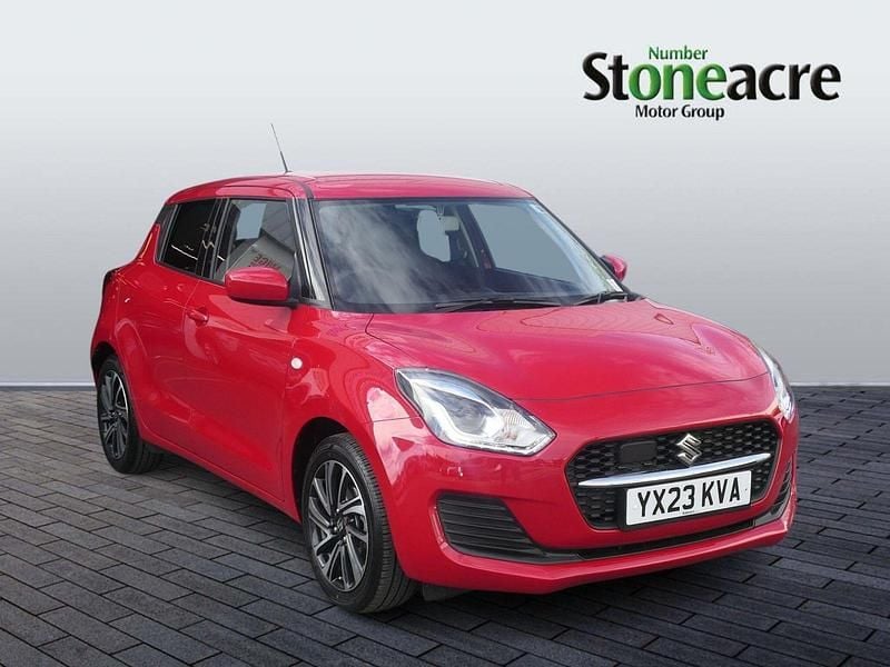 Red Used 2023 Suzuki Swift SZ-L Hatchback | £11,795 (Good price) - Image 1/4