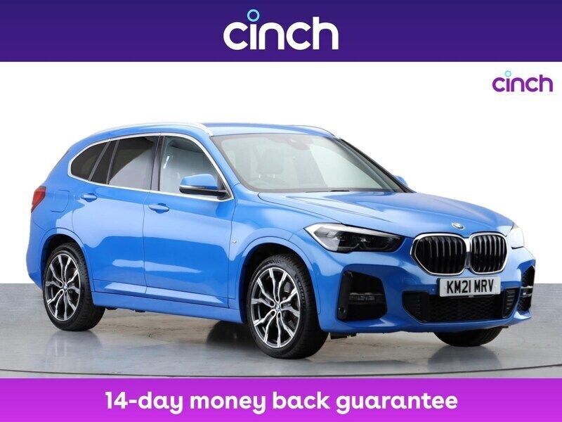 Blue Used 2021 BMW X1 M Sport SUV | £18,299 (Fair price) - Image 1/3