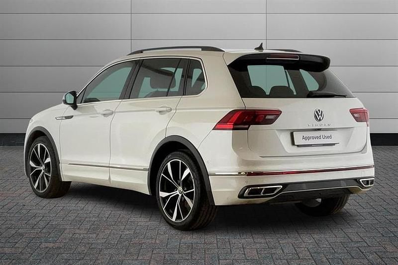 Used VW Tiguan R-line 150 HP (110 kW) 2021 White SUV