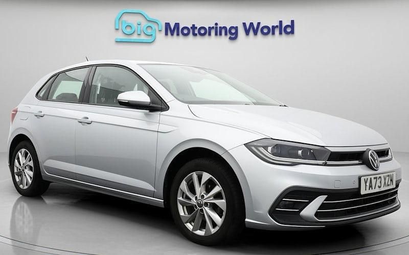 Used VW Polo Style 95 HP (69 kW) 2023 Silver Hatchback