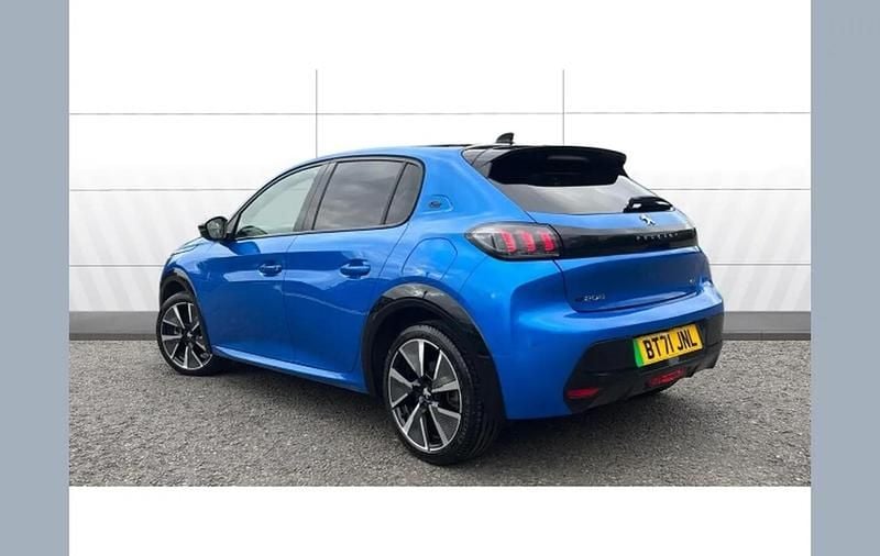 Used Peugeot e-208 GTi 100 kW (136 HP) 2021 Blue Hatchback