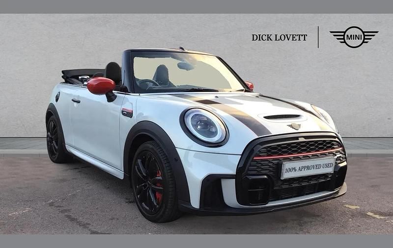 Used Mini John Cooper Works Cabriolet 228 HP (167 kW) 2021 Silver Cabriolet