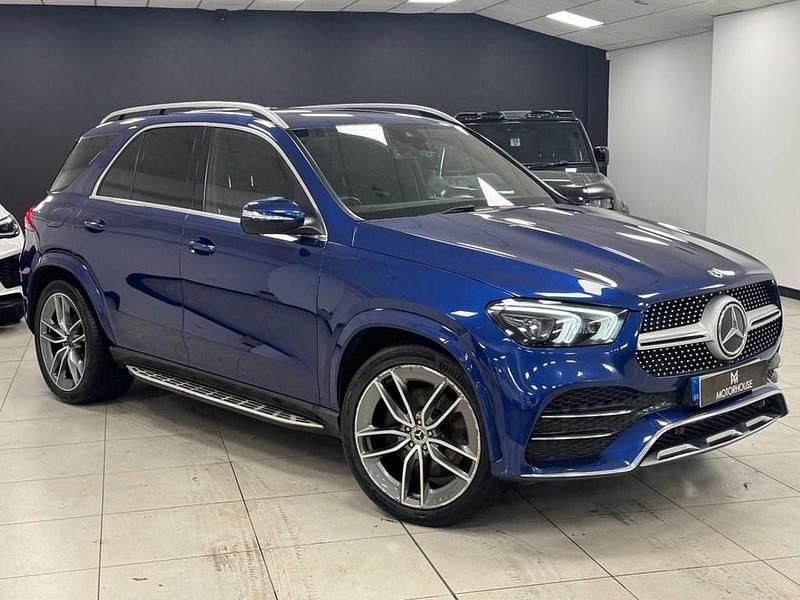 Used Mercedes GLE350 AMG line 272 HP (200 kW) 2020 Blue SUV