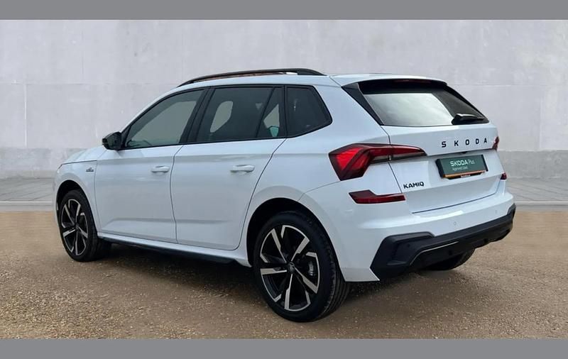 Used Skoda Kamiq Monte Carlo 150 HP (110 kW) 2026 Moon white metallic SUV
