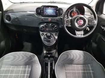 Used Fiat 500 Lounge 69 HP (50 kW) 2019 Grey Hatchback