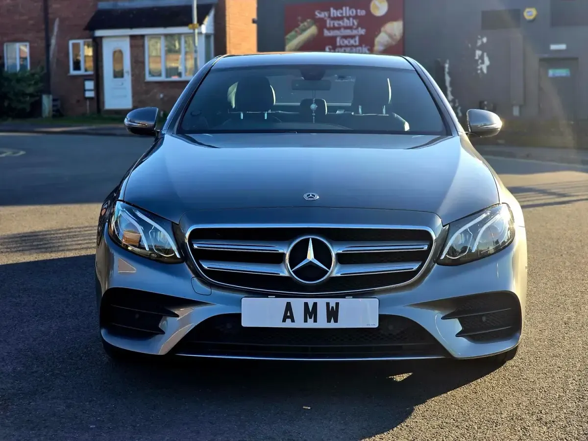 Used Mercedes E220 AMG line 2017 Grey Sedan