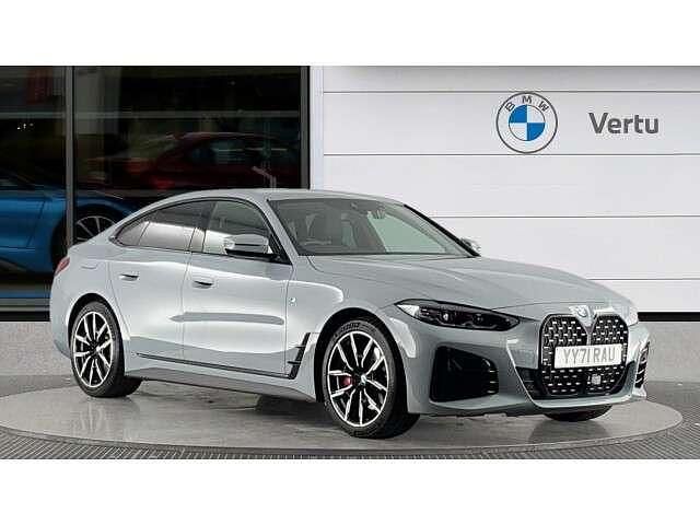 Grey Used 2021 BMW 420 M Sport Coupe | £28,255 (Expensive) - Image 1/4