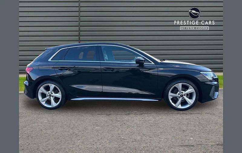 Used Audi A3 S-Line 150 HP (110 kW) 2024 Black Hatchback