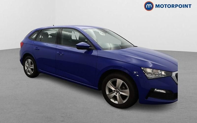 Blue Used 2022 Skoda Scala SE Hatchback | £14,099 (Fair price) - Image 1/4