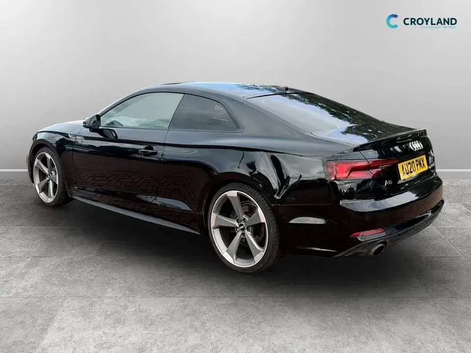 Used Audi A5 Black Edition 150 HP (110 kW) 2020 Black Coupe