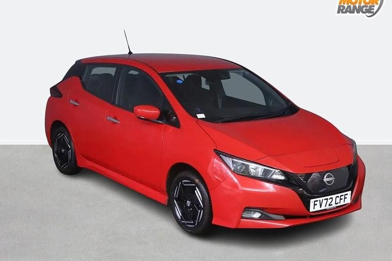 Red Used 2023 Nissan Leaf Acenta Hatchback | £10,295 (Good price) - Image 1/1