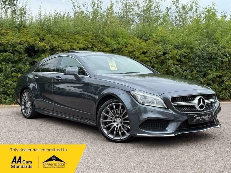 Grey Used 2016 Mercedes CLS350 AMG Line Premium Coupe | £13,795 (Super price) - Image 1/4
