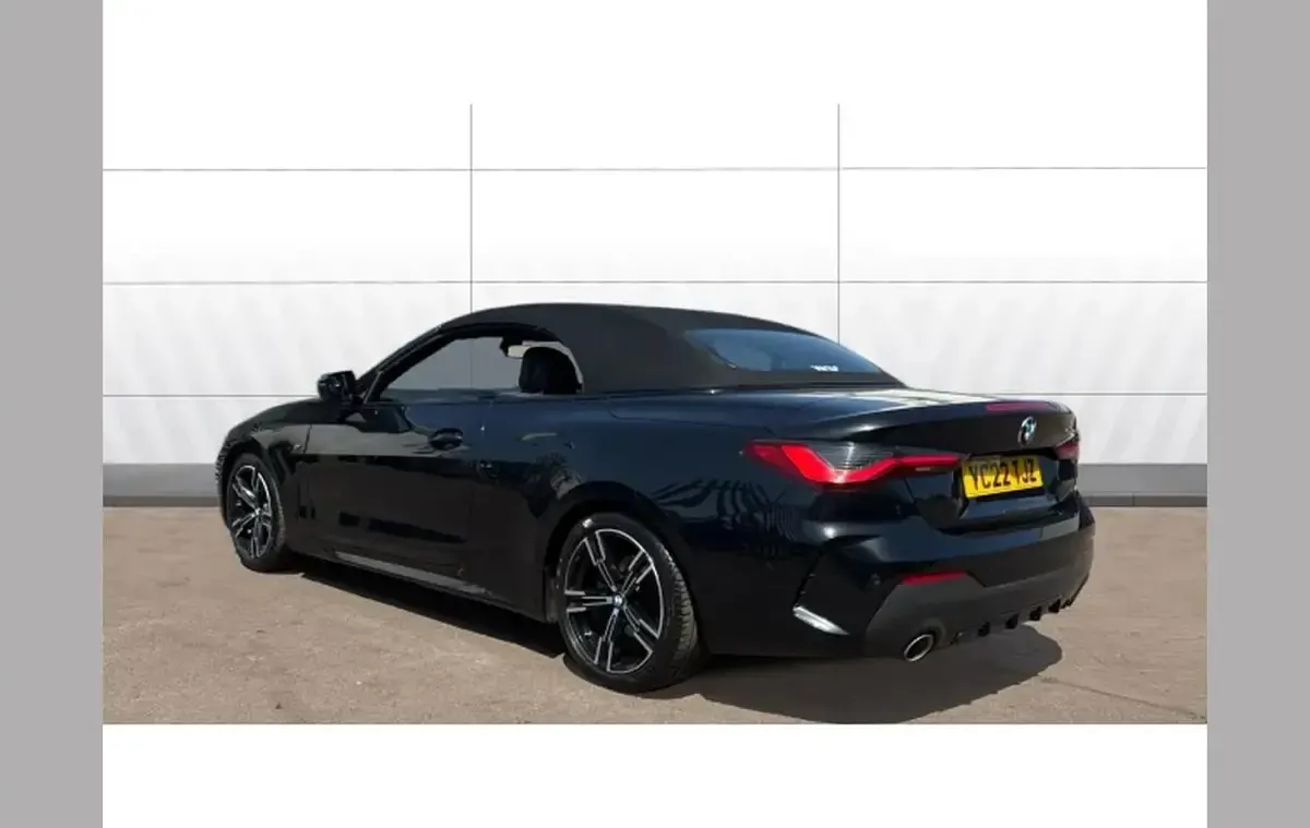 Used BMW 420 M Sport 184 HP (135 kW) 2022 Black Cabriolet