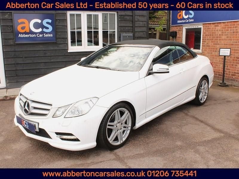 Begagnad Mercedes E250 2012 Vit Cab