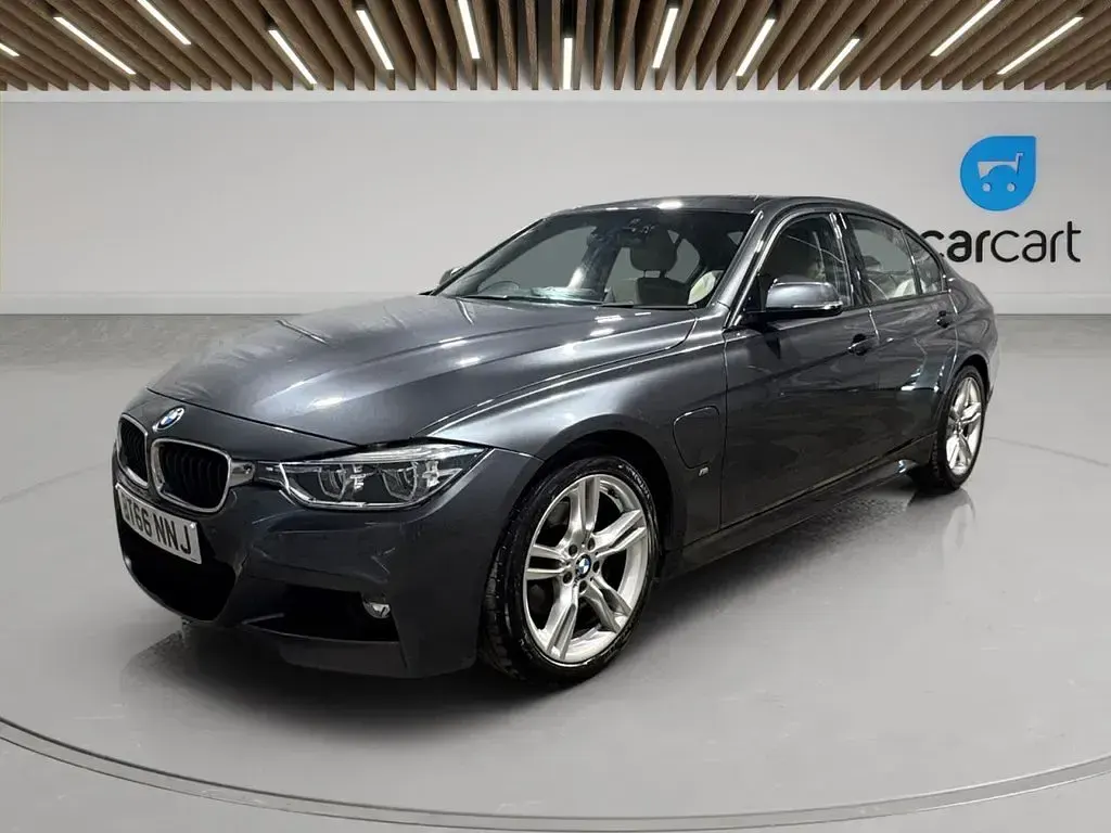 Used BMW 330e M Sport 252 HP (185 kW) 2016 Grey Sedan