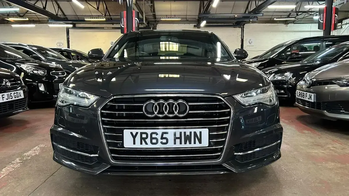 Used Audi A6 S-Line 190 HP (139 kW) 2015 Grey Sedan