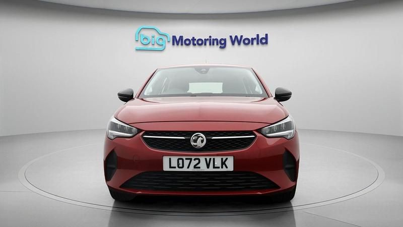 Used Vauxhall Corsa Design Edition 75 HP (55 kW) 2022 Red Hatchback