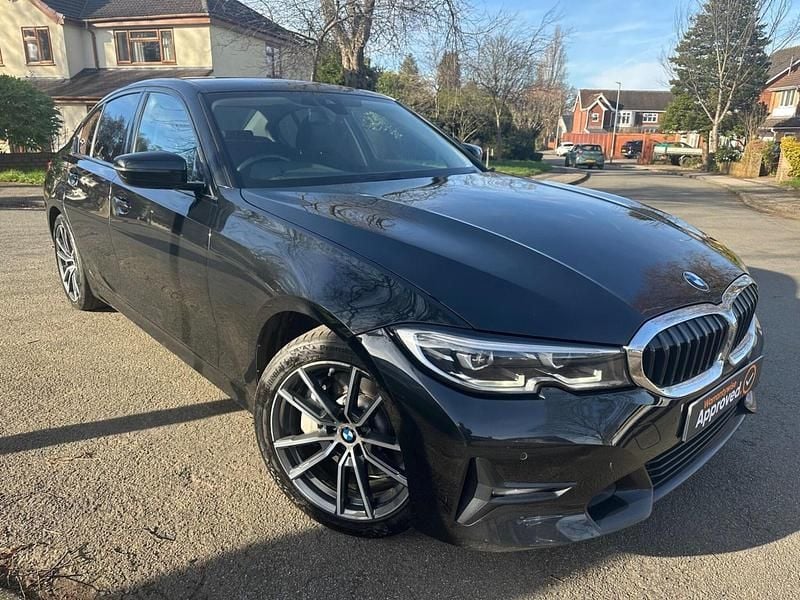 Used BMW 330e Sport Line 2020 Black Sedan