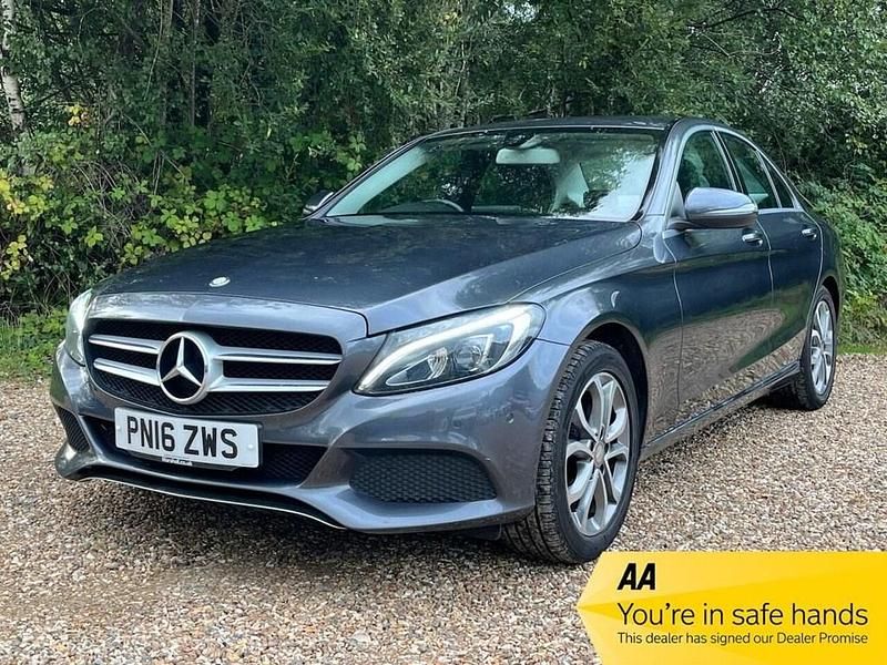 Grey Used 2016 Mercedes C200 Sedan | £9,999 (Fair price) - Image 1/4