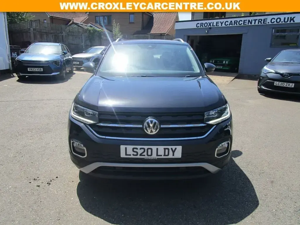Used VW T-Cross SEL 115 HP (84 kW) 2020 Black SUV