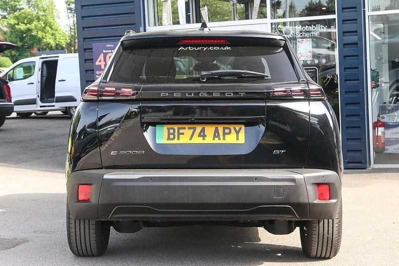 Black Used 2025 Peugeot e-2008 GT SUV | £26,989 - Image 1/4