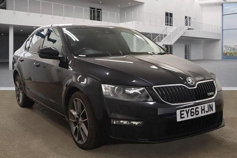 Black Used 2016 Skoda Octavia vRS Hatchback | £8,495 (Fair price) - Image 1/1