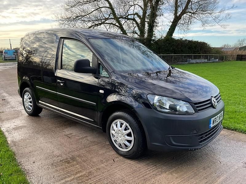 Used VW Caddy 75 HP (55 kW) 2013 Black MPV