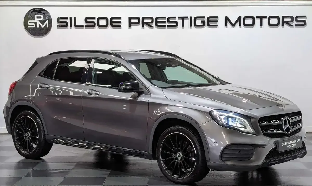 Used Mercedes GLA220 AMG Line Premium 177 HP (130 kW) 2017 Grey SUV