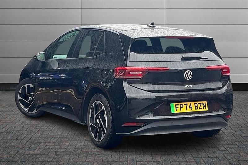 Used VW ID.3 Pro 150 kW (204 HP) 2024 Grenadilla black with black roof Hatchback