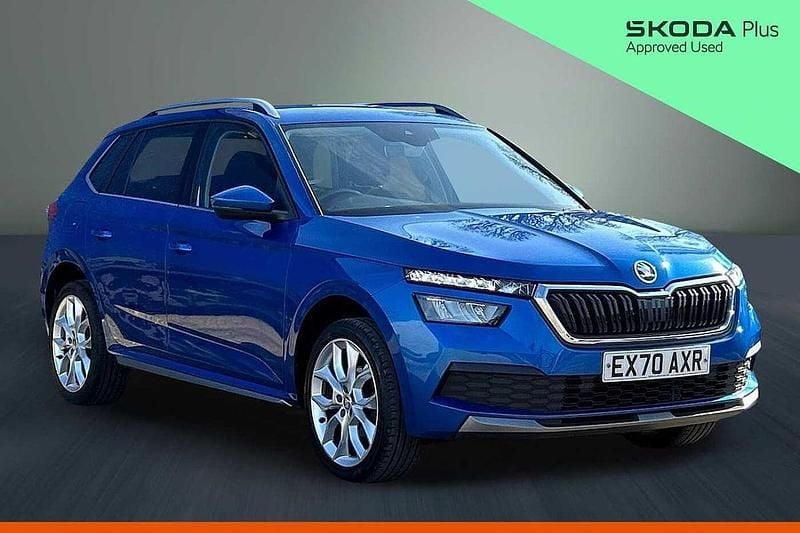 Used Skoda Kamiq SE L 150 HP (110 kW) 2020 Blue SUV