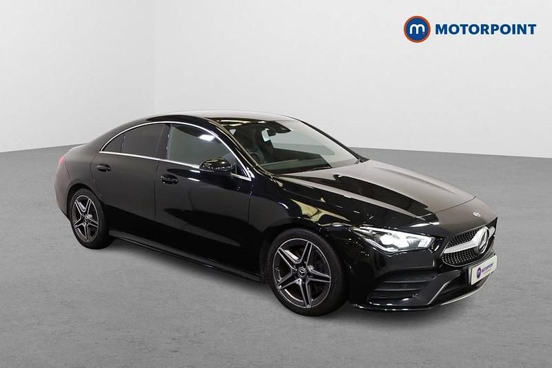 Black Used 2020 Mercedes CLA200 AMG line Coupe | £20,249 (Fair price) - Image 1/4