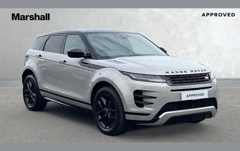 Metallic seoul pearl silver Used 2025 Land Rover Range Rover evoque SUV | £42,335 - Image 1/4