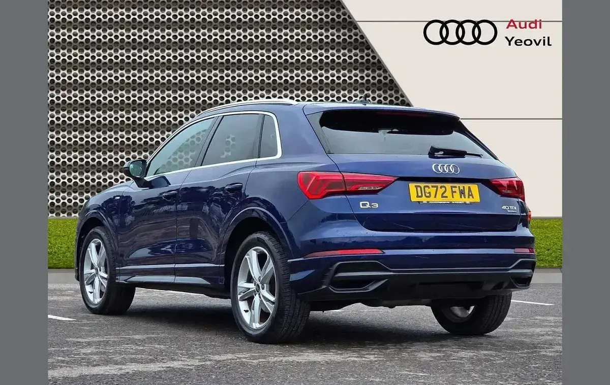 Used Audi Q3 S-Line 196 HP (144 kW) 2022 Blue SUV