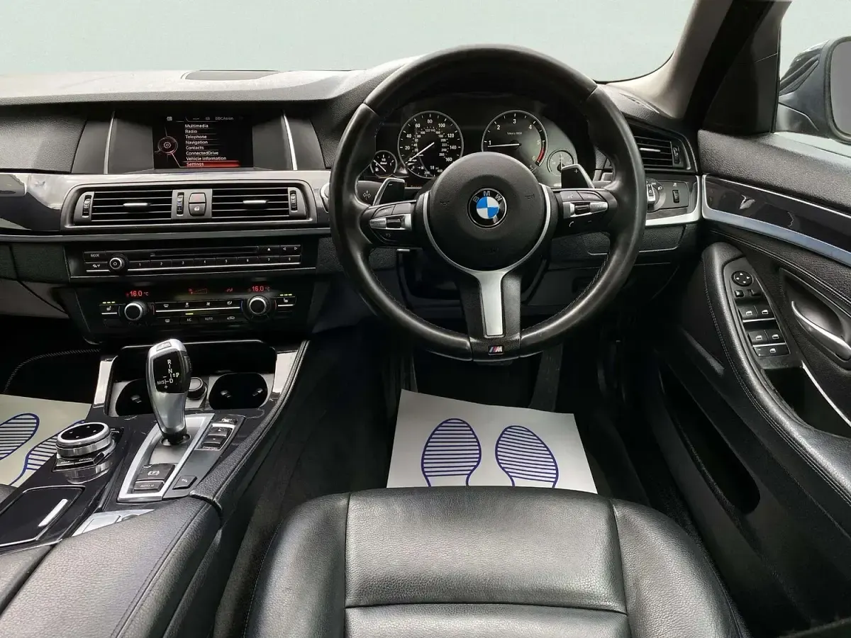 Used BMW 518 2014 Blue Sedan