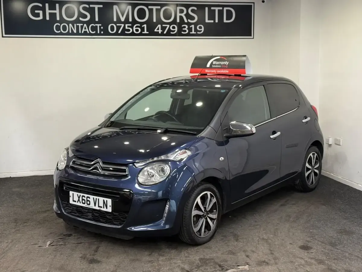 Usado Citroën C1 Flair 82 HP (60 kW) 2016 Azul Citadino