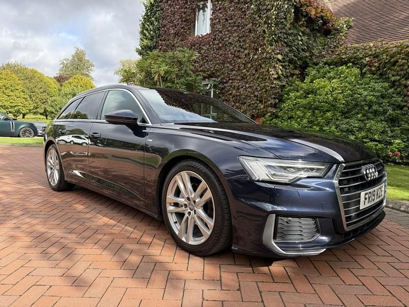 Blue Used 2019 Audi A6 S-Line Estate | £15,995 (Expensive) - Image 1/4