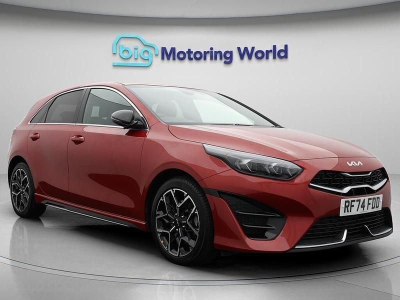 Red Used 2025 Kia Ceed GT-Line Hatchback | £18,900 (Fair price) - Image 1/4