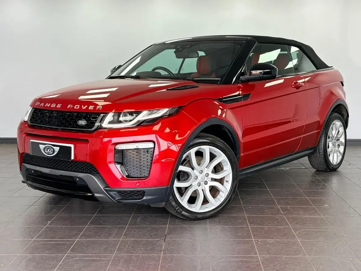Used Land Rover Range Rover evoque HSE Dynamic 2016 Red Cabriolet