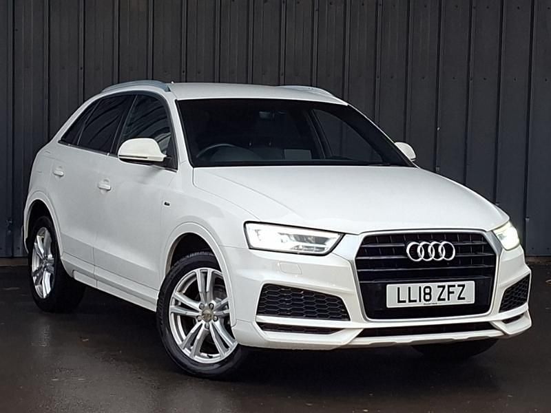 Used Audi Q3 S-Line 150 HP (110 kW) 2018 White SUV