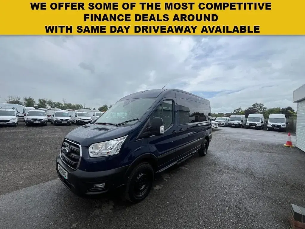 Used Ford Transit Trend 130 HP (95 kW) 2021 Blue