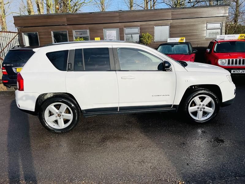 Used Jeep Compass Limited 2011 White SUV