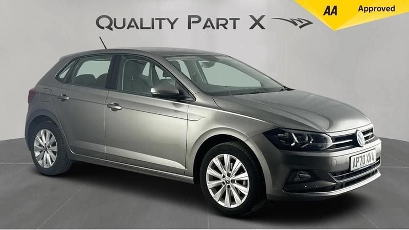 Grey Used 2021 VW Polo SEL Hatchback | £14,199 (Good price) - Image 1/4