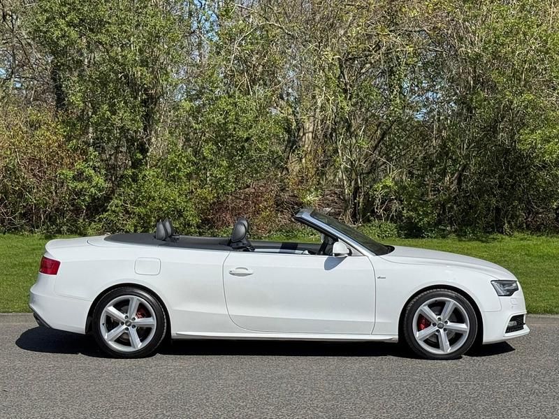Used Audi A5 Cabriolet S-Line 2012 White Cabriolet